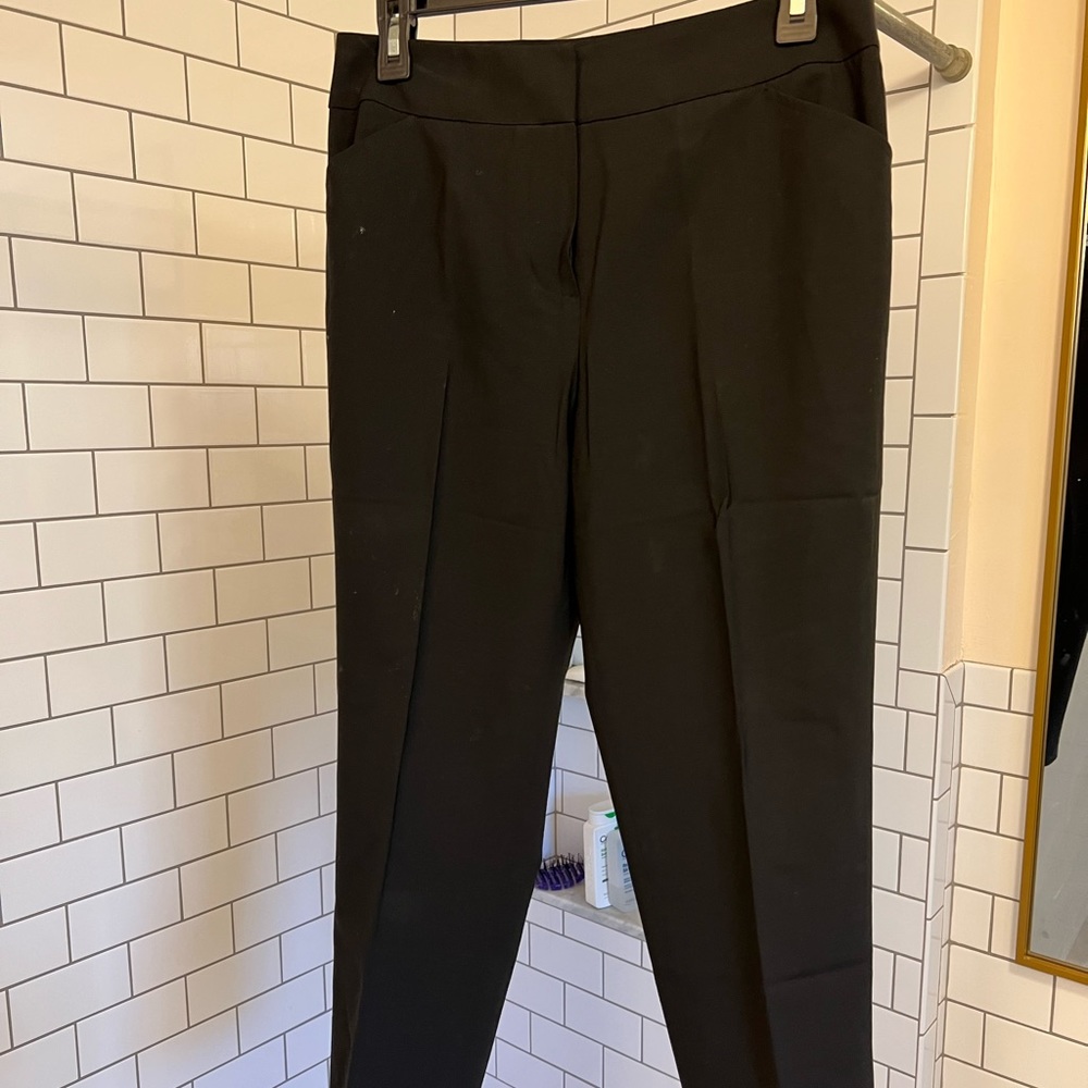 SOLD TOGETHER per se slacks (navy and black) size 4